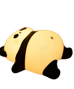 چراغ خواب سیلیکونی ضربه ای طرح پاندای خوابیده شکم گنده