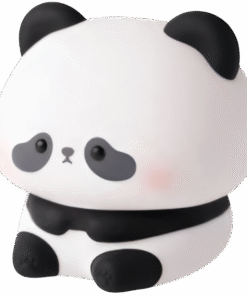 چراغ خواب سیلیکونی ضربه ای طرح پاندا نشسته غمگین