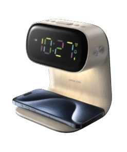 ساعت رو میزی گرین لاین Green Lion Bedside Clock with Wireless Charger