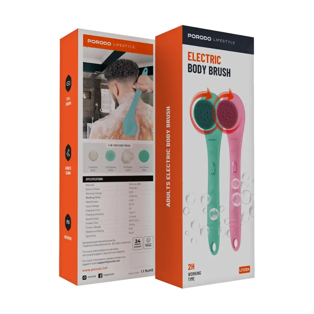 Porodo Lifestyle Electric Body Brush (1)