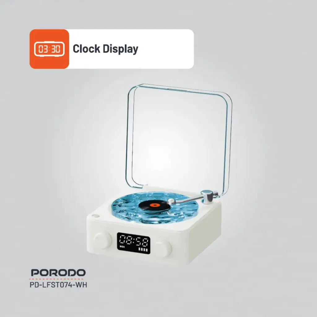 Porodo Lifestyle White Noise Portable Speaker (8)